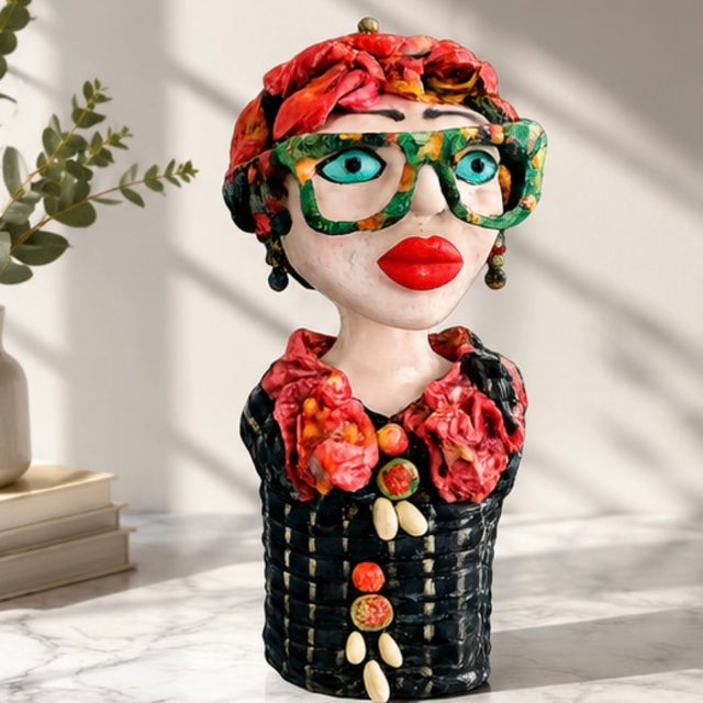 Vivianne Vogue original female fabric sculpture by LDsCreations
